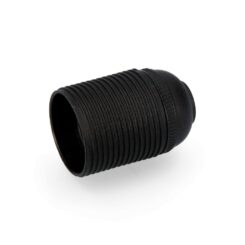Casquilho com rosca E-27 homologado preto solera 6829CRN