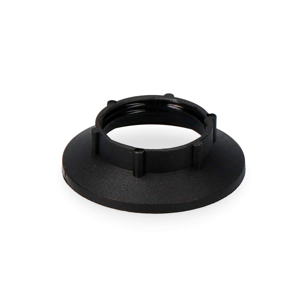 Anilha para casquilho E14 preto solera 731