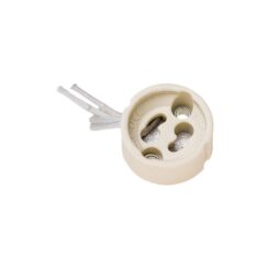 Casquilho GU10 cerâmico 2A 250V PGU10 solera