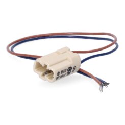 Casquilho 250V base G-9 com cabo 10cm