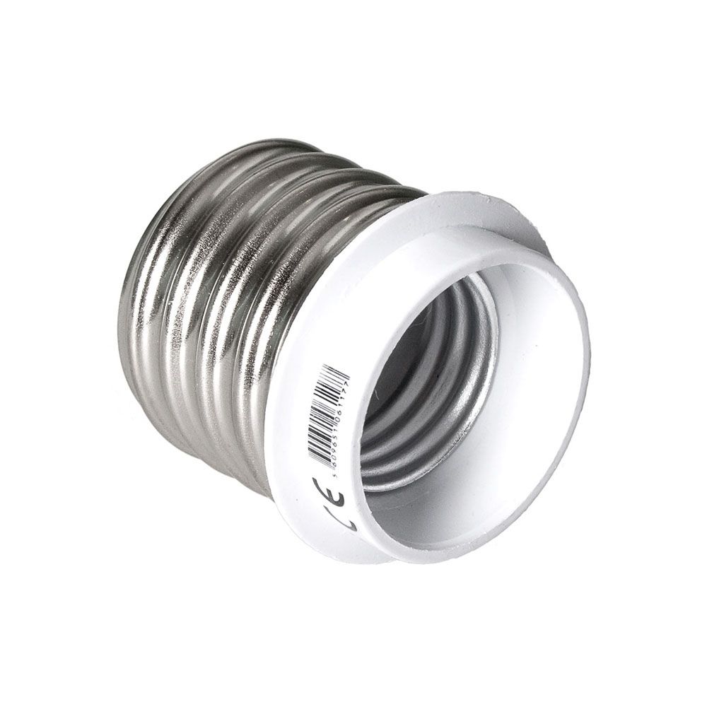 Adaptador de casquilho E40 a E27 (SO instalações 12V o inferiores)
