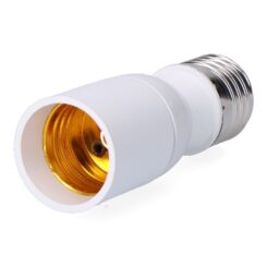 Extensão E27-E27 9 cm, branco, Ø32 x 89 mm (embalado em película)