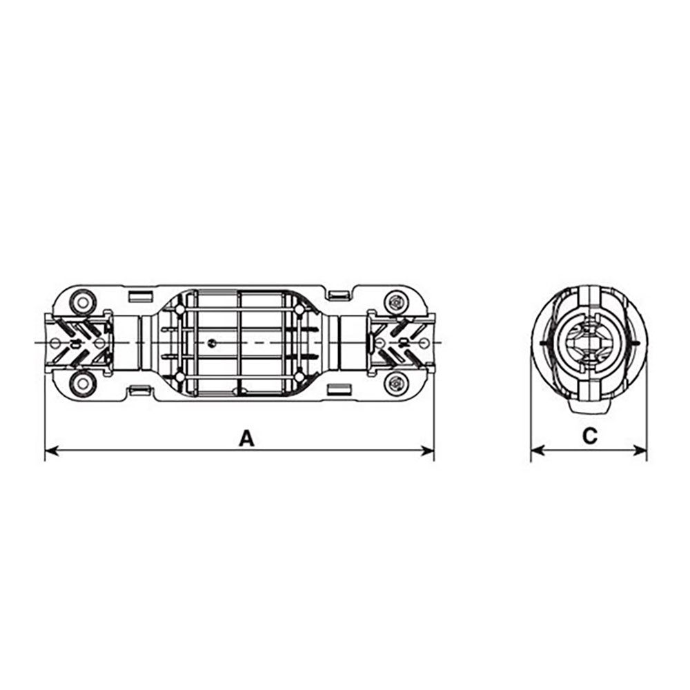 Caixa de conexão IP68 5650/3 paguri 2 saídas 3 pólos - Image 2