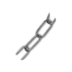 Corrente de ferro genovesa 140cm
