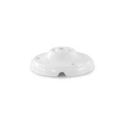 Floron Ø105mm porcelana vintage série branca inclui KIT de montagem