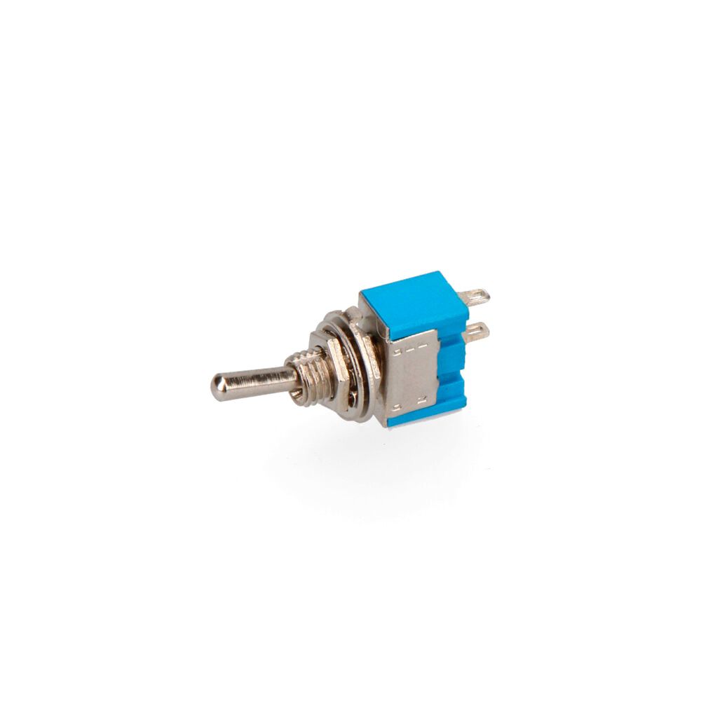 Interruptor unipolar 3A metálico mini