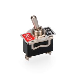 Interruptor unipolar alavanca metálica 10A 250V