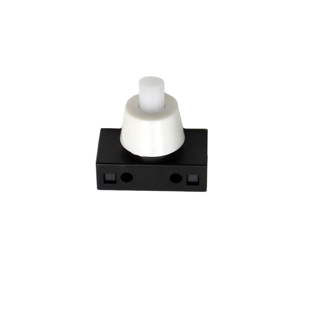 Interruptor unipolar pulsador 2A 250V branco