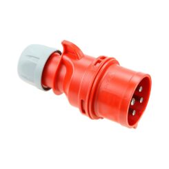 Cetac 3P+T plugue vermelho 32A 400V~ IP44