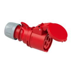 Cetac base aérea 3P+T vermelho 16A 400V~ IP44