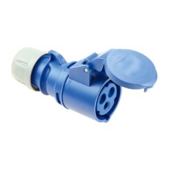 Cetac 2P+T azul 32A 230V~ IP44 base aérea (embalada com termostato)