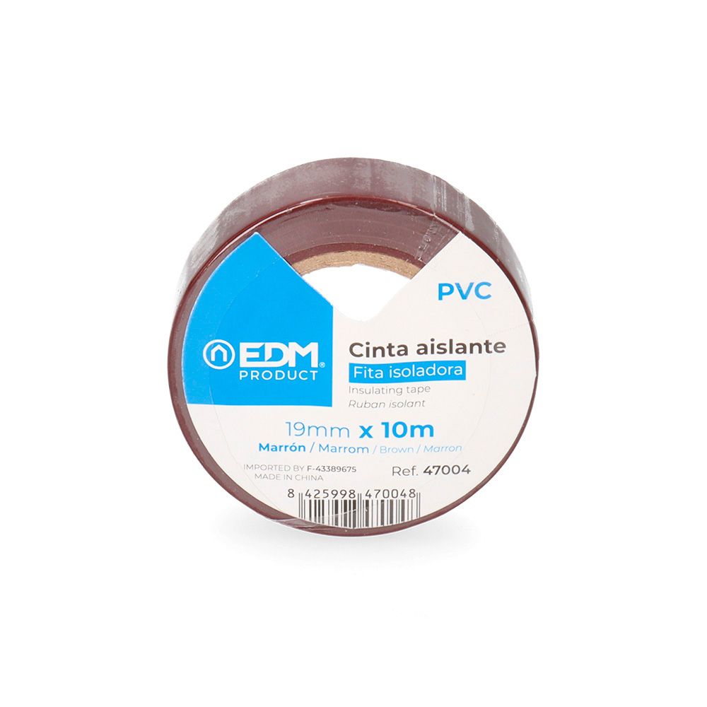 Fita isolante marrom de qualidade supra 19 mm x 10 m - Image 2