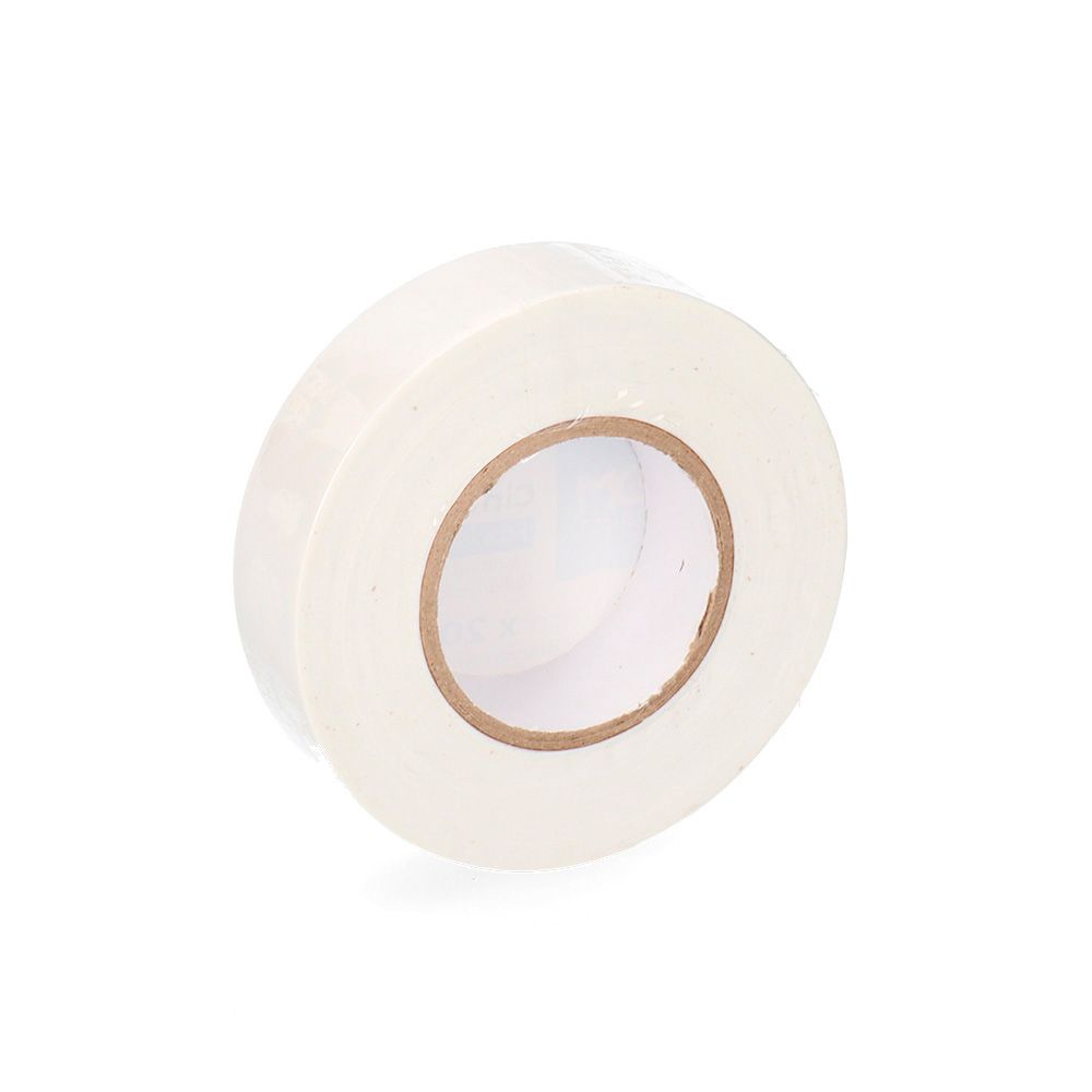 Fita isolante supra qualidade branca 19 mm x 20 m - Image 3