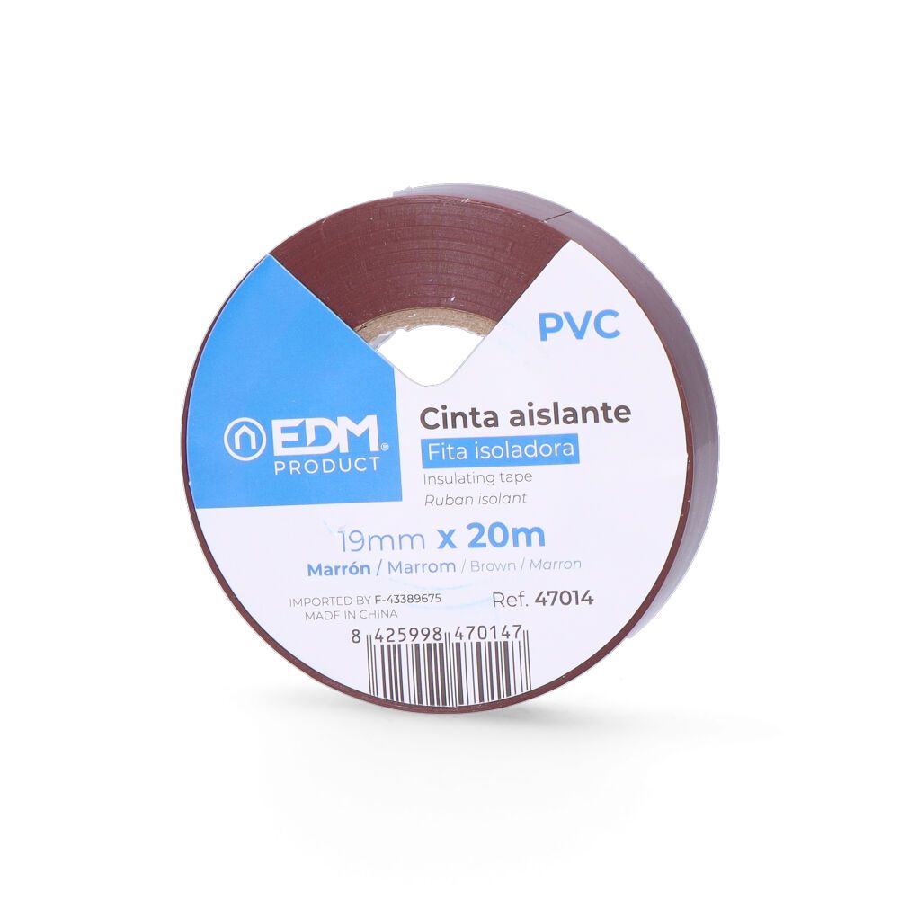Fita isolante marrom de qualidade supra 19 mm x 20 m - Image 2