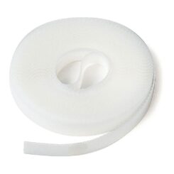 Fita de poliéster para mosquiteiro, branca, 650 cm