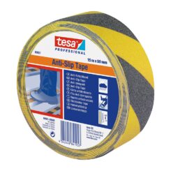 Fita antiderrapante preta/amarecla 50 mm x 15 m