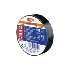 Fita isolante preta aprovada 19 mm x 20 m