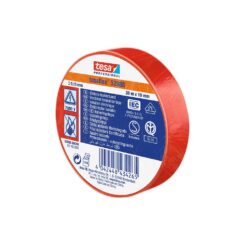 Fita isolante vermelha aprovada 19 mm x 20 m