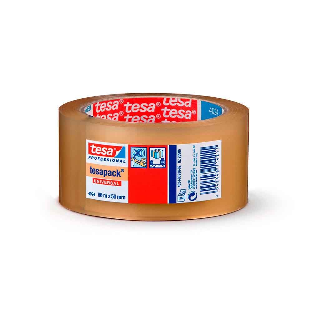 Fita embalagem poliolefina transparente 50 mm x 66 m