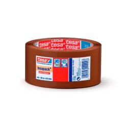 Fita embalagem poliolefina castanho 50 mm x 66 m