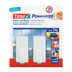 Tesa powerstrips até 2kg classic branco 58010