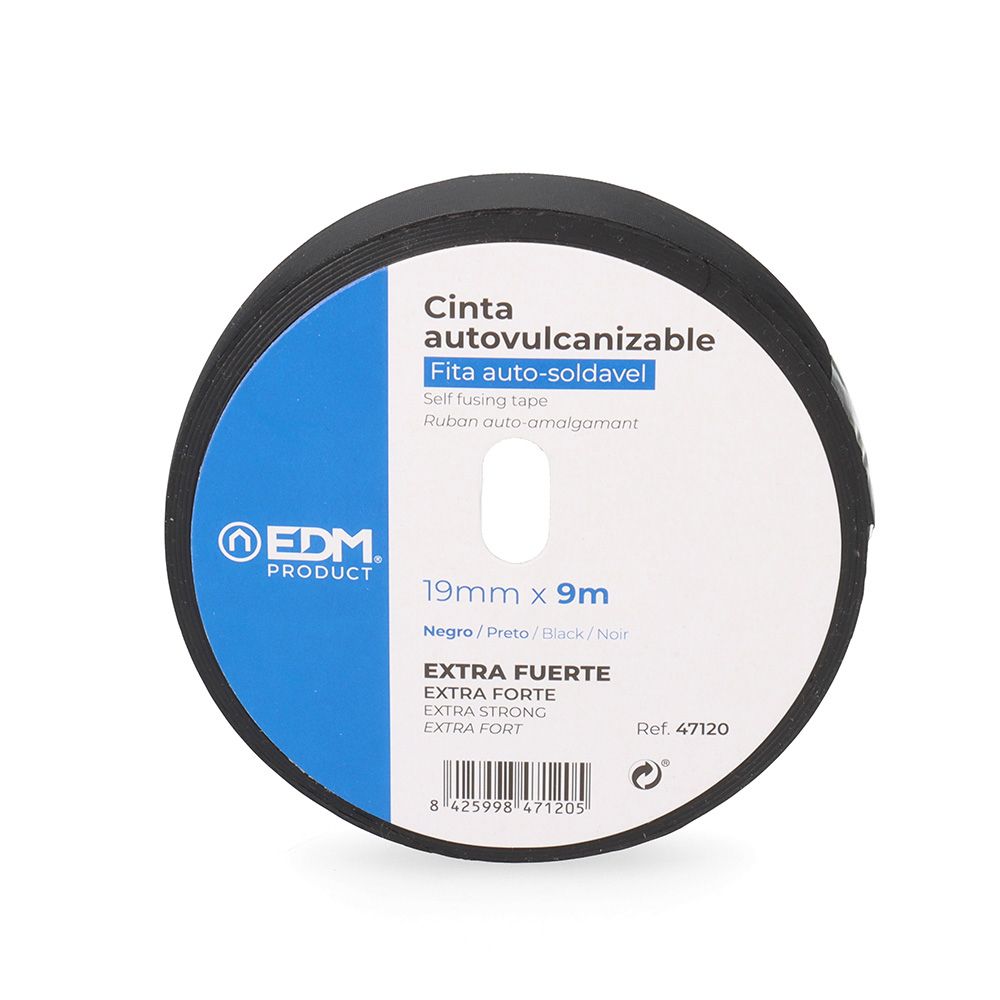 Fita autovulcanizante preta 19 mm x 9 m - Image 3