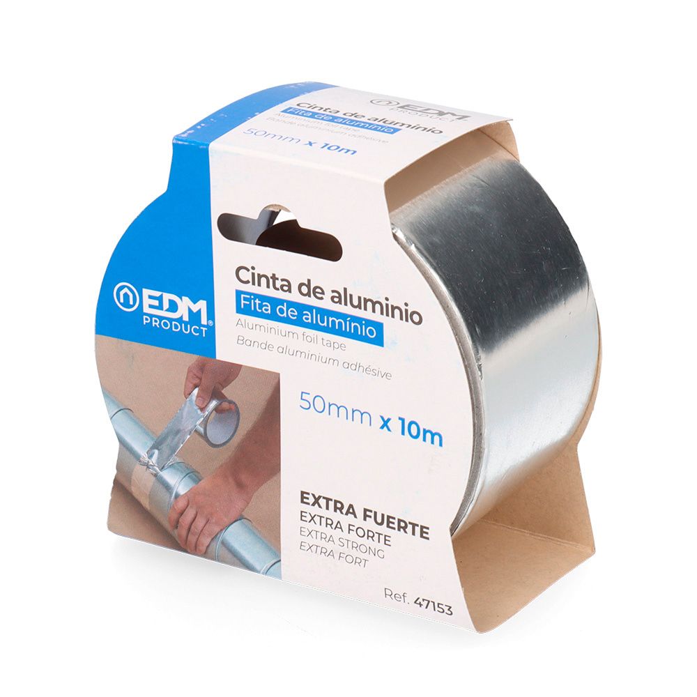 Fita adesiva multiuso de alumínio 150 mm x 10 m - Image 2