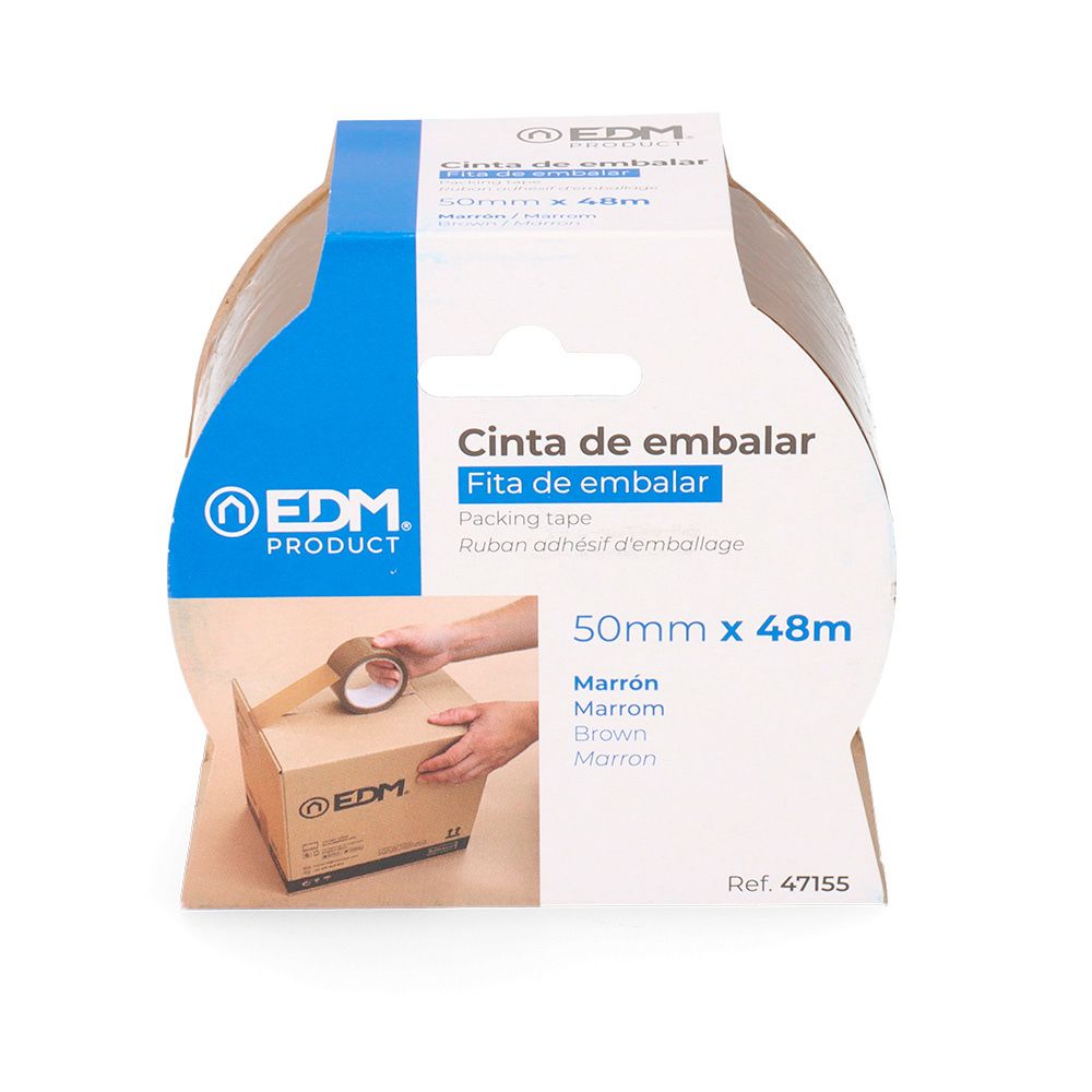 Fita de embalagem marrom 48 microns 50 mm x 48 m - Image 2