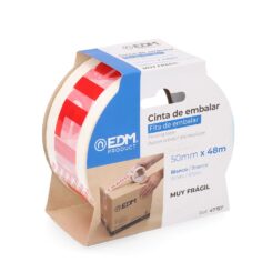 Fita de embalar em espanhol "muy frágil" 48 micras 50 mm x 48 m