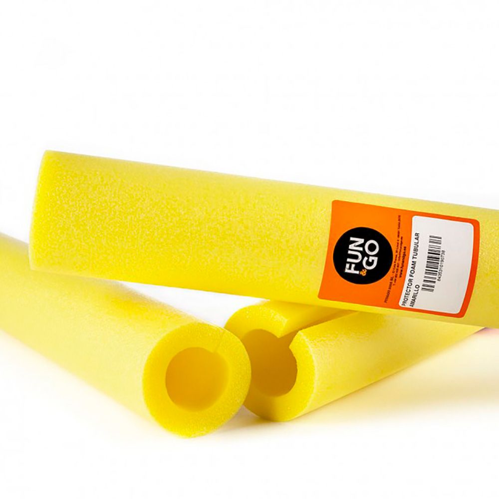 Protector de espuma tubular Ø50 mm amarelo 2 m