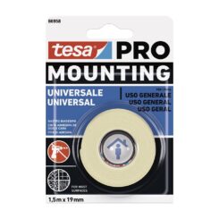 TESA Montagem universal pro fita dupla face 19 mm x 1,5 m