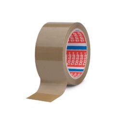 TESA Fita de embalagem marrom 28 mícrons 50 mm x 132 m