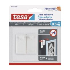 TESA Prego adesivo até 0,5kg para parede pintada tesa