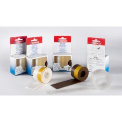 Adesivo para debaixo da porta em PVC expandido 38 mm x 100 cm castanho