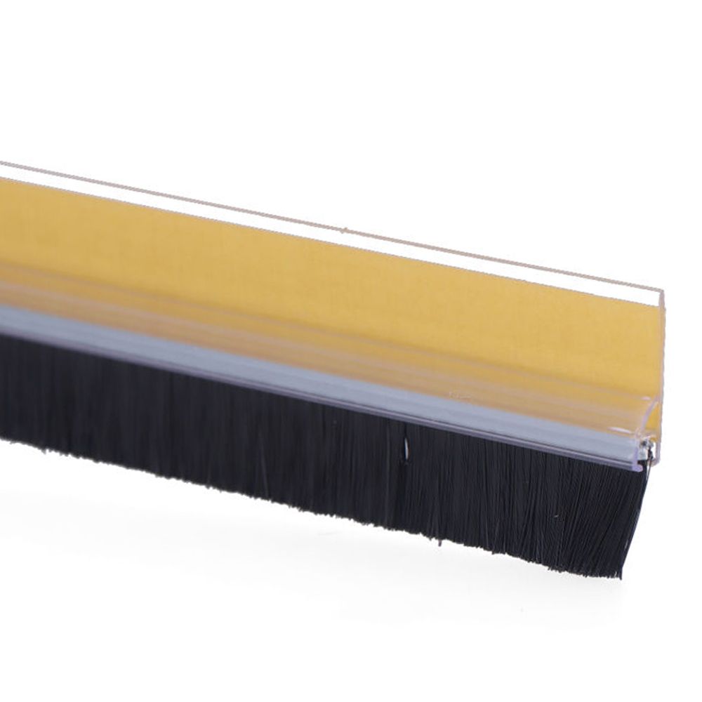 Regua veda porta PVC rigido transparente 1 m - Image 2