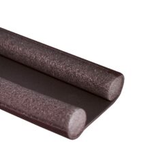 GEKO Excluidor de correntes de ar dupla face para sob a porta marrom 25 mm x 95 cm