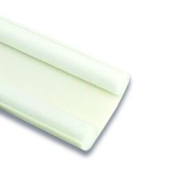GEKO Excluidor de correntes de ar dupla face para baixo da porta branco 25 mm x 95 cm