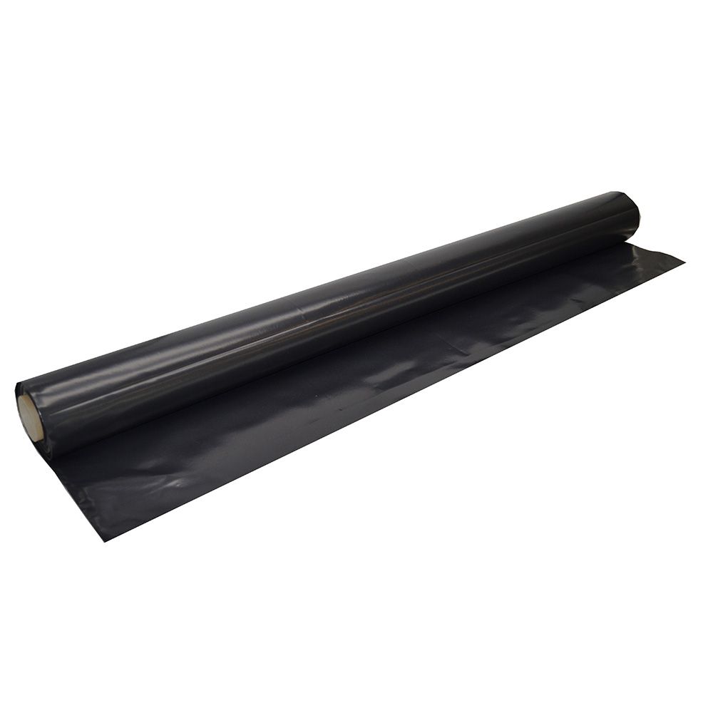 Filme polietileno G400 preto 4 x 75 m (r)