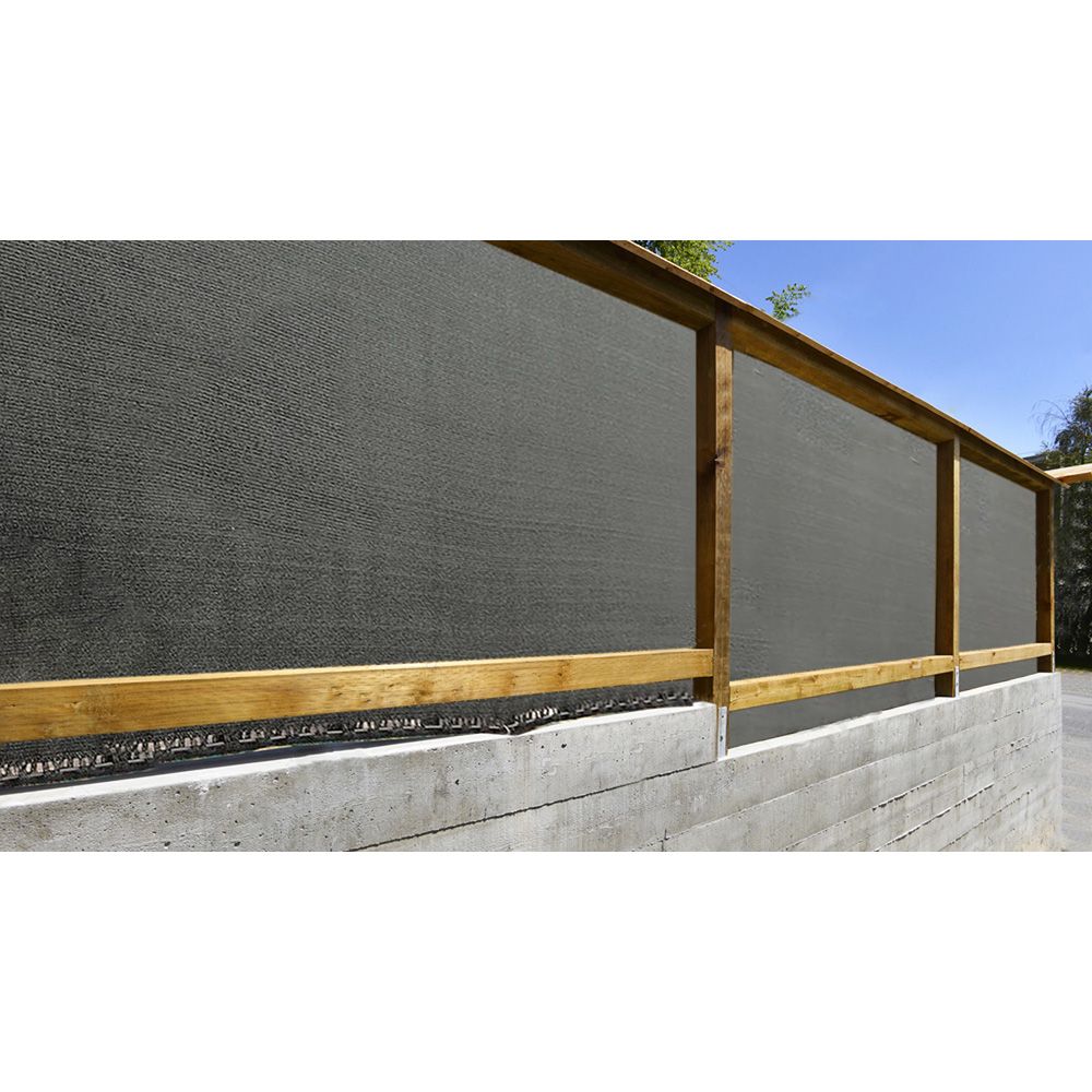 Rede de ocultação premium antracite 230 g/m² 1,5 x 5 m - Image 2