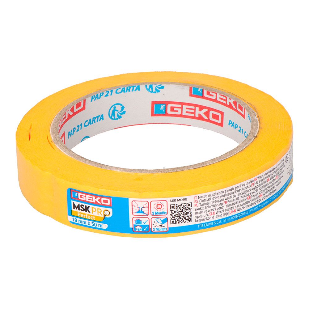 Fita de papel washi linhas perfeitas 19 mm x 50 m