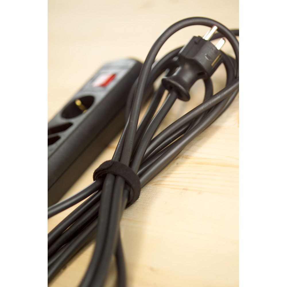 Fita one-wrap, 20 mm x 25 m, preta - Image 4
