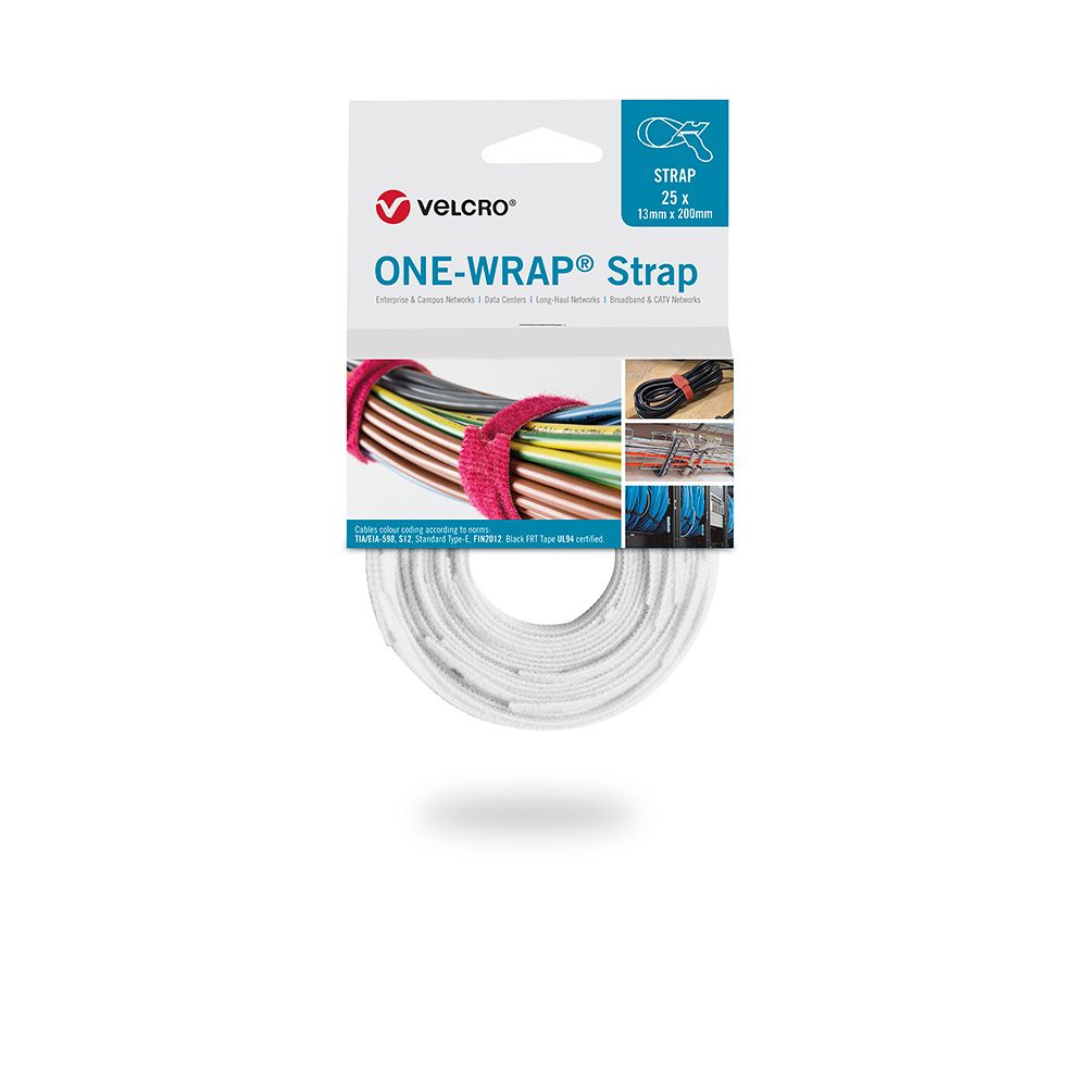 Cinta flange one-wrap®, 13 x 200 mm, 25 UDS, branca - Image 2