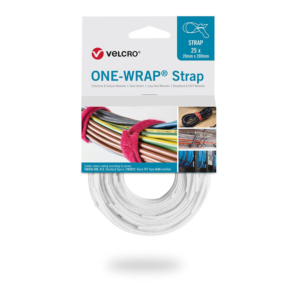 Cinta one-wrap®, 20 x 200 mm, 25 UDS, branca - Image 2