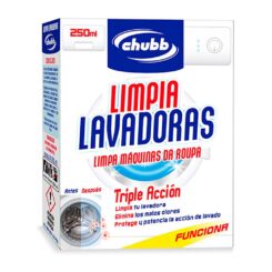 Produto para limpeza de máquina de lavar roupa 250 ml