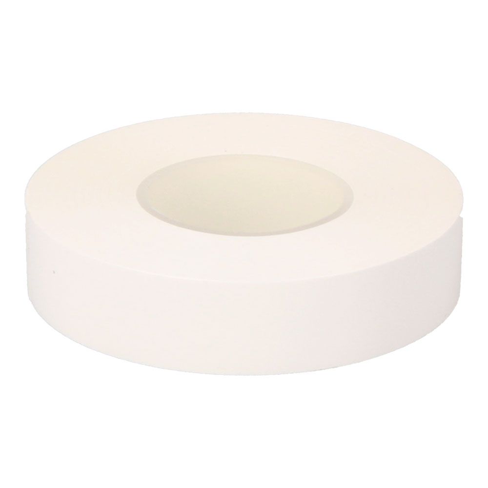 Fita isolante eletricidade profissional PVC alta aderência 19 mm x 33 m branca