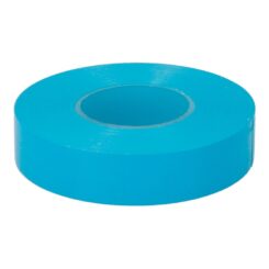 Fita isolante eletricidade profissional PVC alta aderência 19 mm x 33 m azul