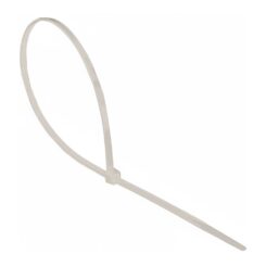 Abraçadeira de nylon 2,5 x 150 mm natural, 100 unidades