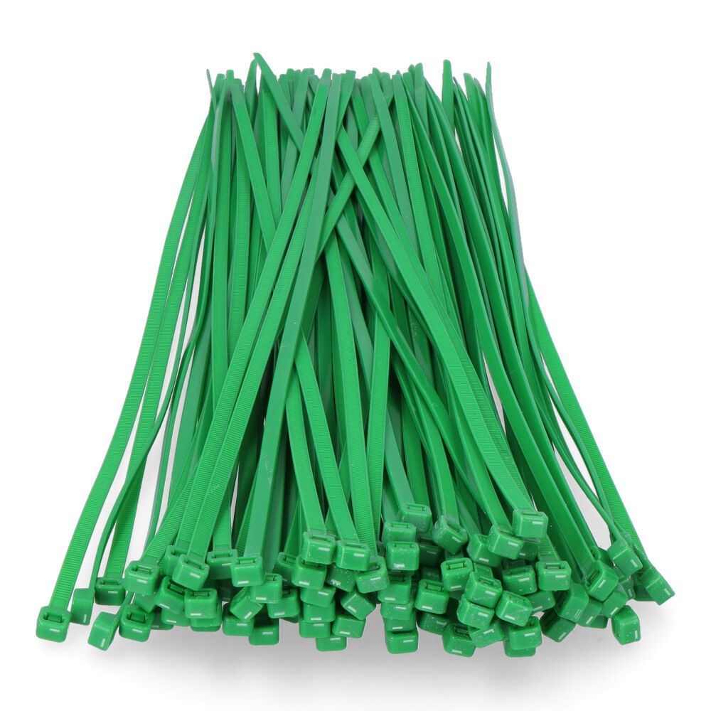 Abraçadeiras verdes 385x4,8mm (saco 100 unid.) nylon de alta qualidade - Image 3