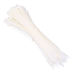 Abraçadeiras natural 250x4,8mm (saco 100 unid.) nylon de alta qualidade