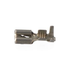 Terminal faston com braçadeira 4,8 mm fêmea, saco 100 unidades